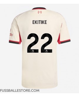 Günstige Liverpool Hugo Ekitike #22 Auswärtstrikot 2025-26 Kurzarm